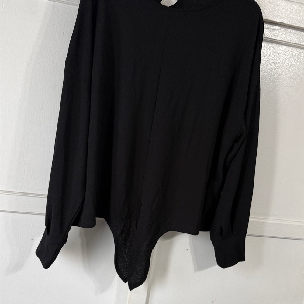 H&M Classic Black Blouse